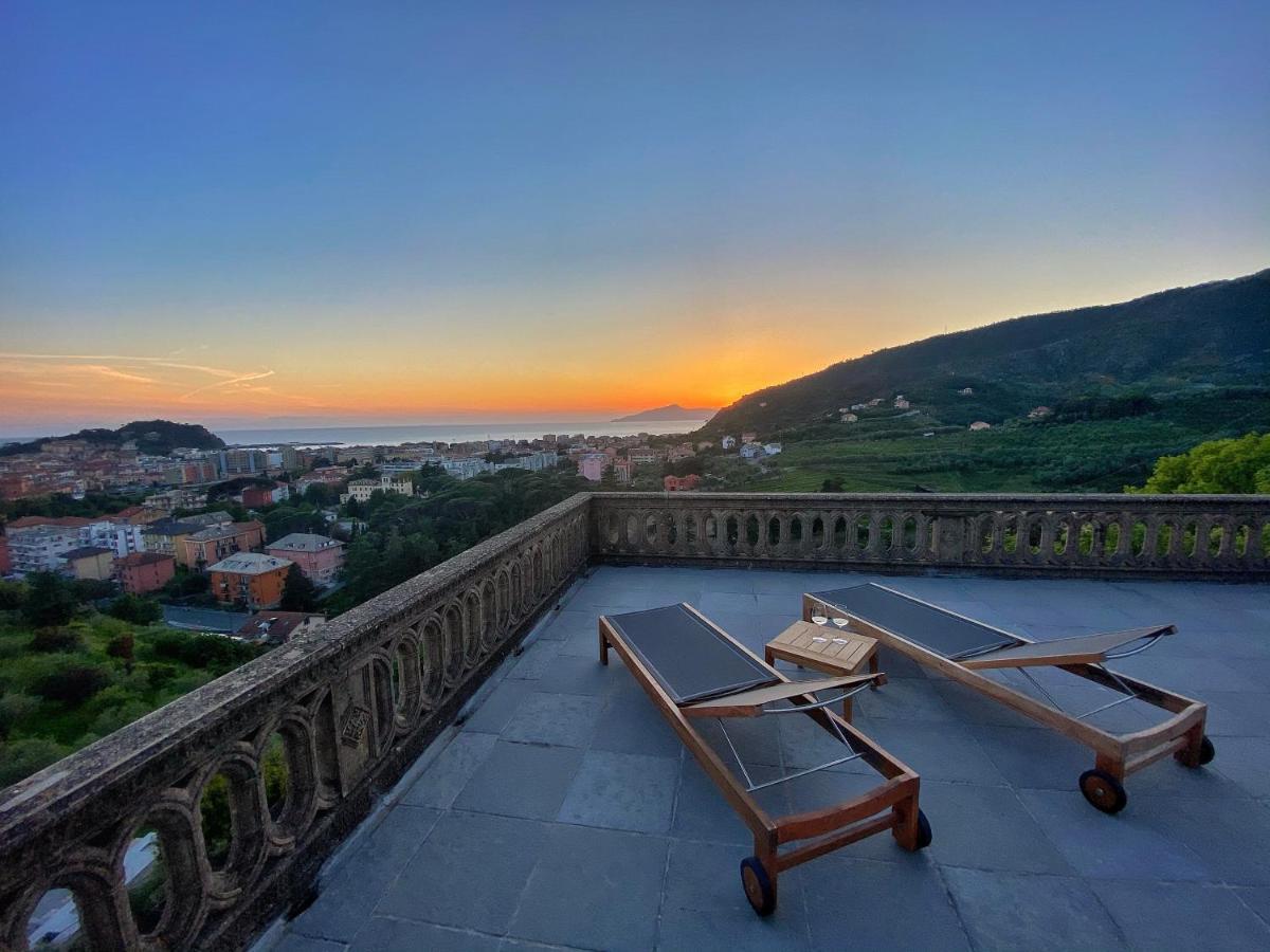 Villa Torre Scribanti Sestri Levante Exterior foto