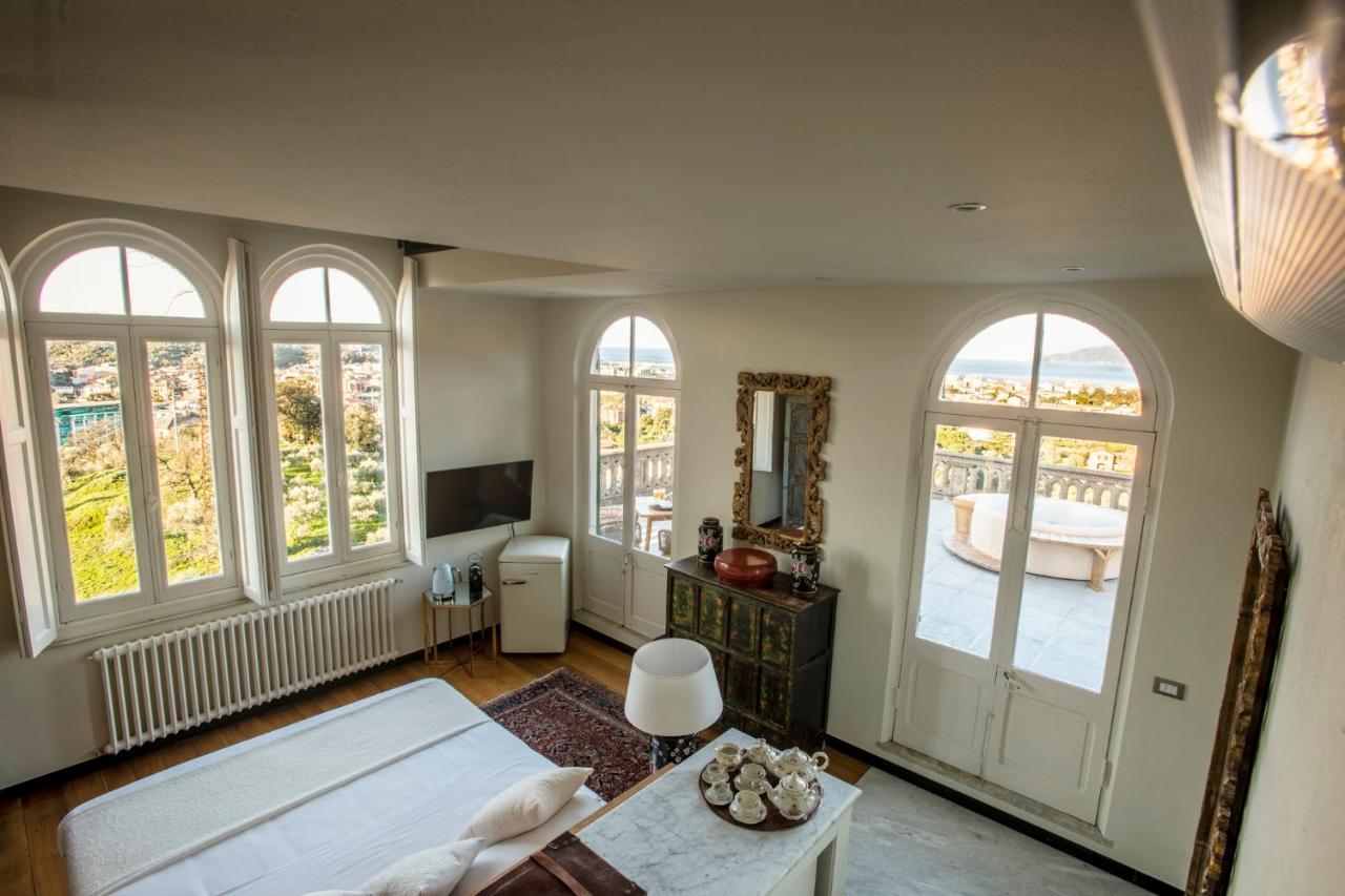 Villa Torre Scribanti Sestri Levante Exterior foto