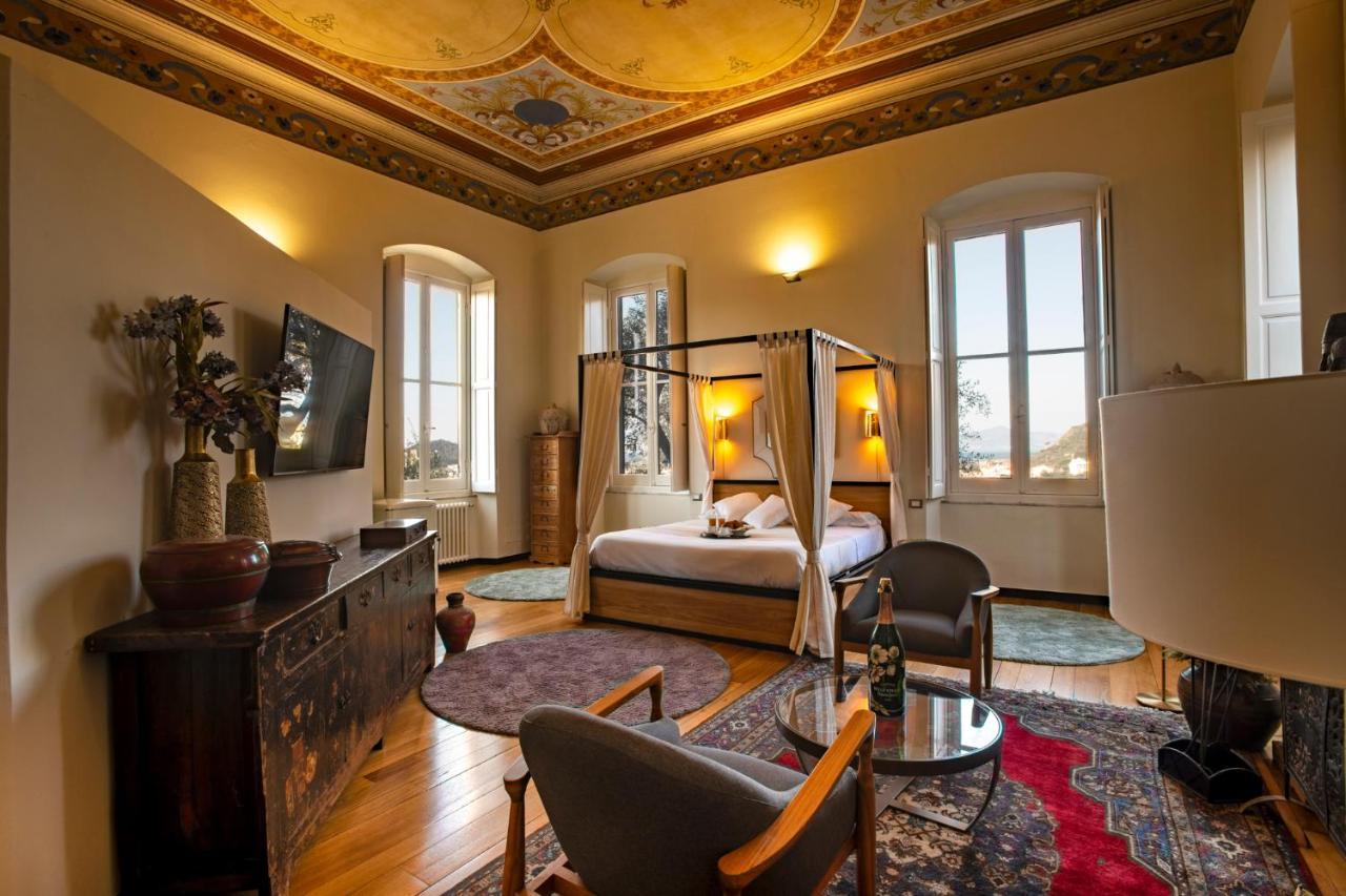 Villa Torre Scribanti Sestri Levante Exterior foto
