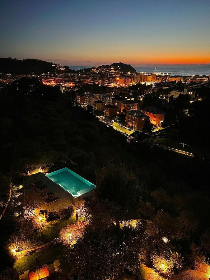 Villa Torre Scribanti Sestri Levante Exterior foto