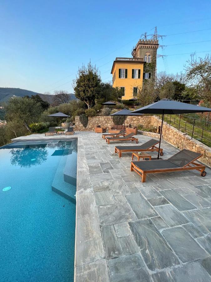 Villa Torre Scribanti Sestri Levante Exterior foto