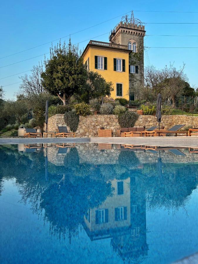 Villa Torre Scribanti Sestri Levante Exterior foto