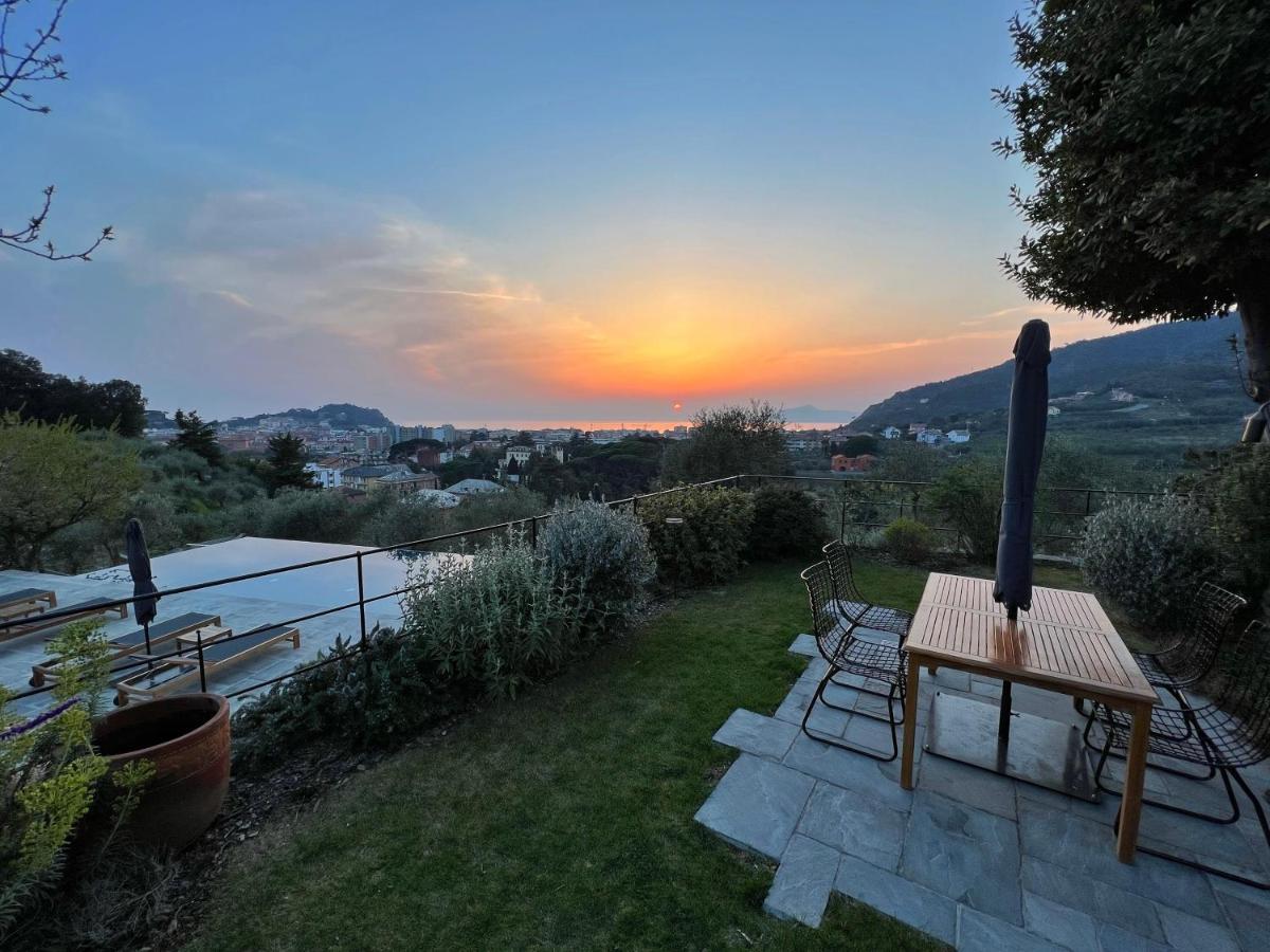 Villa Torre Scribanti Sestri Levante Exterior foto