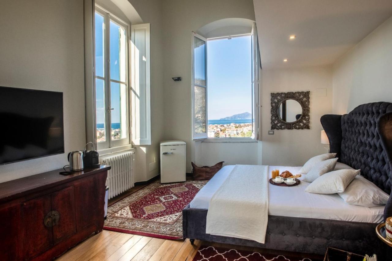 Villa Torre Scribanti Sestri Levante Exterior foto